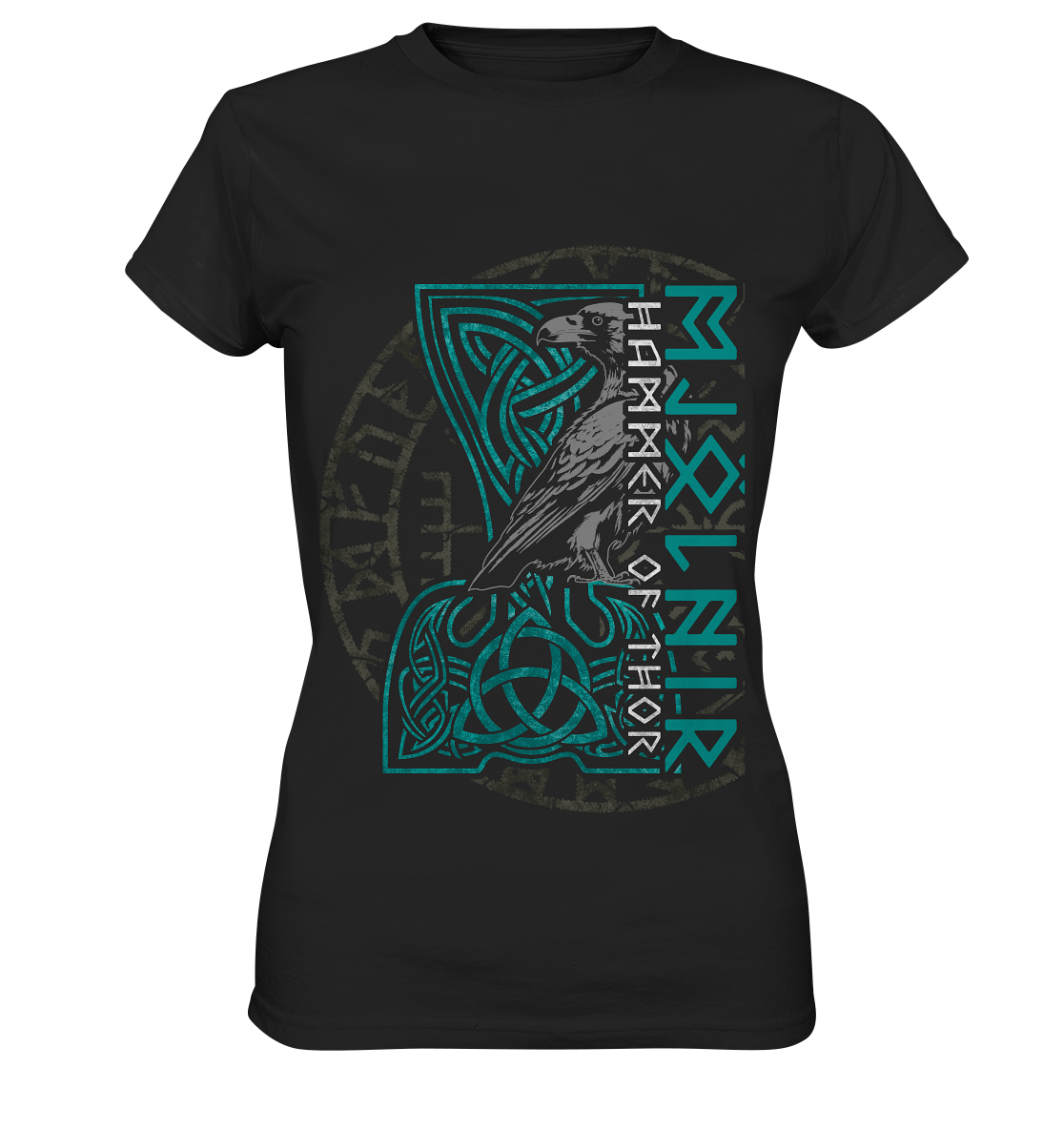 Mjölnir Hammer of Thor - Ladies Premium Shirt