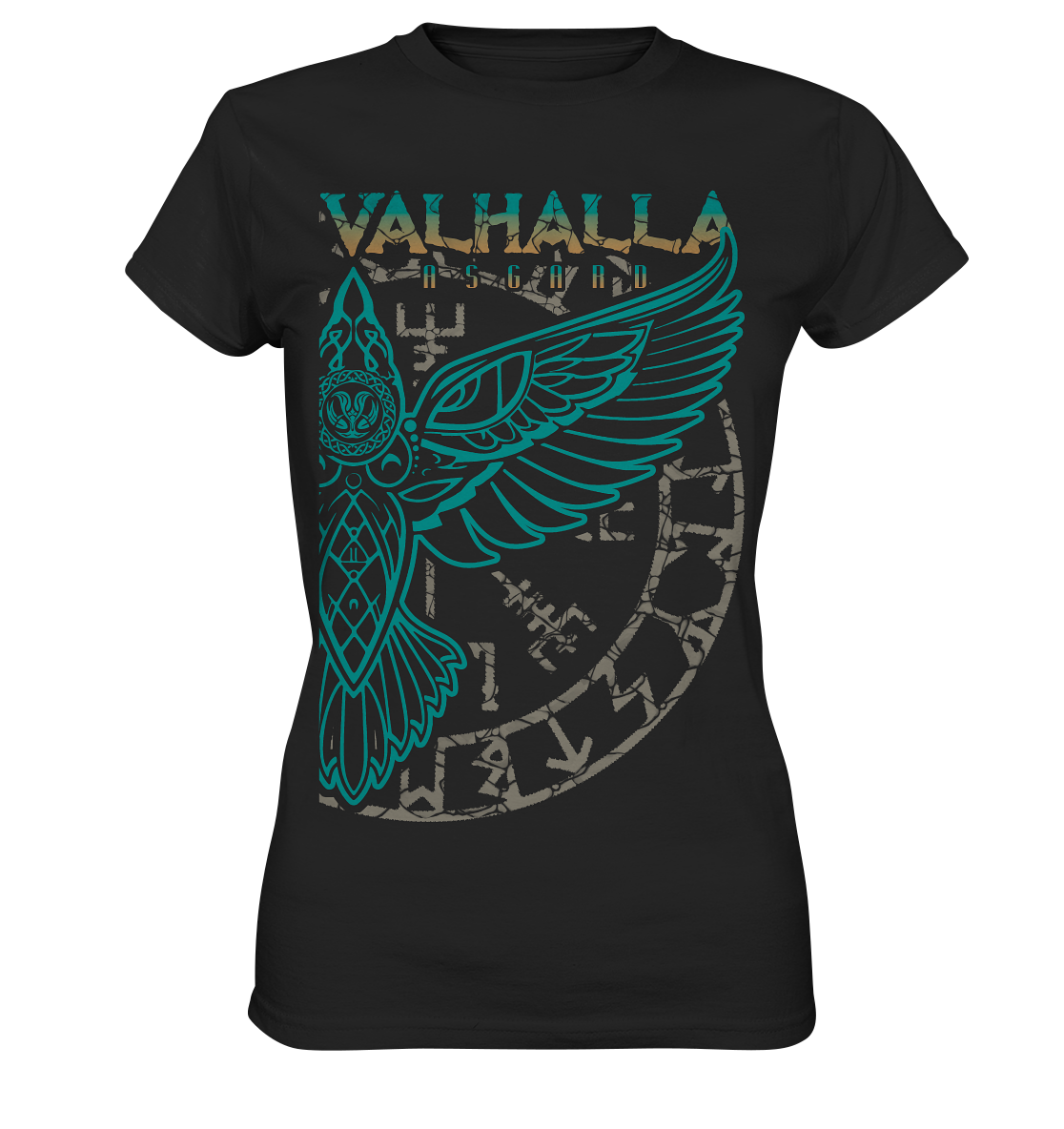 Valhalla Asgard Hugin  - Ladies Premium Shirt