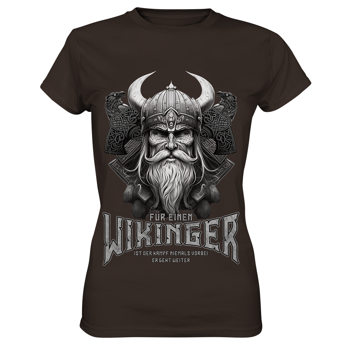 Wikinger Rabe  - Ladies Premium Shirt