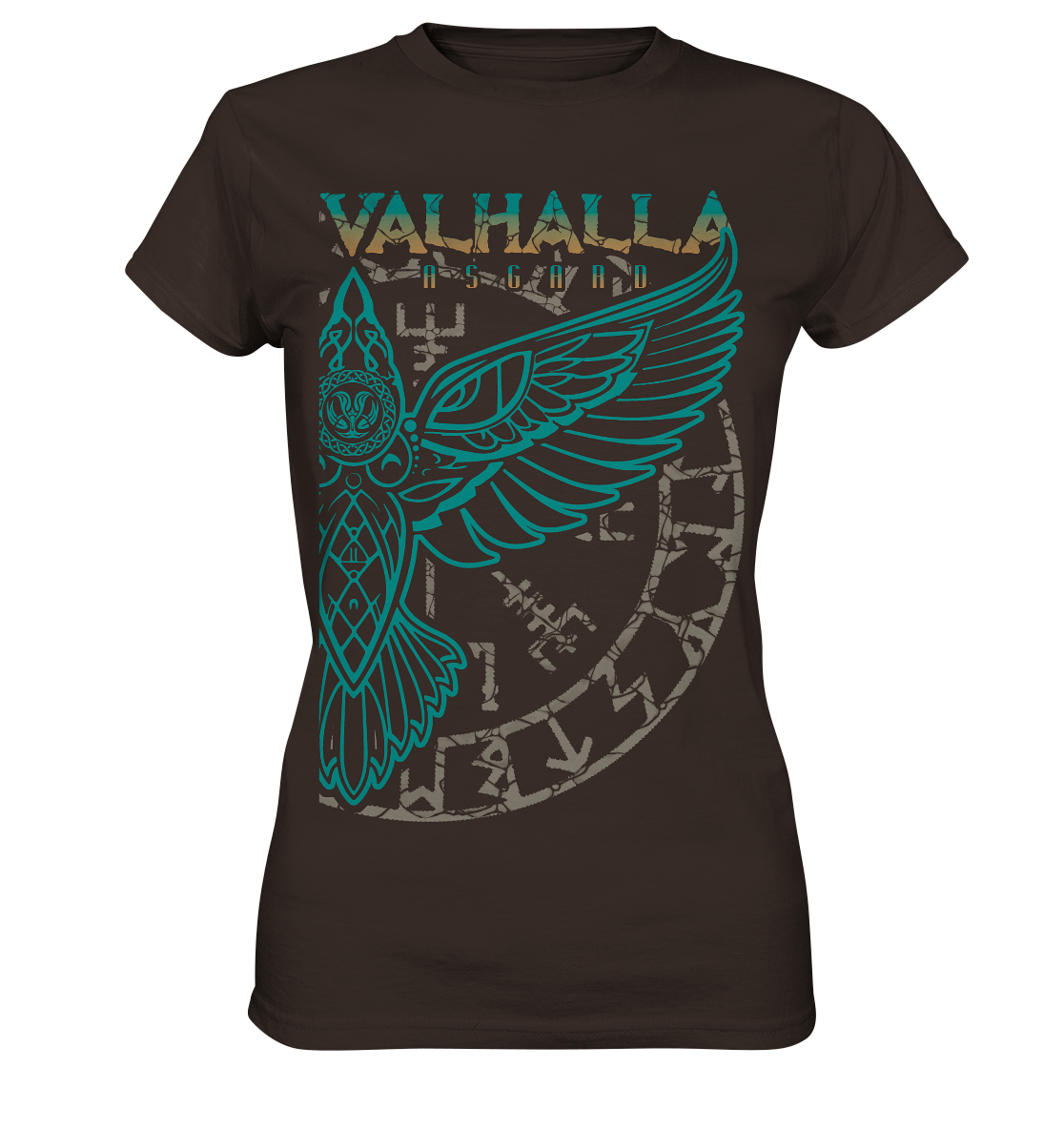 Valhalla Asgard Hugin  - Ladies Premium Shirt