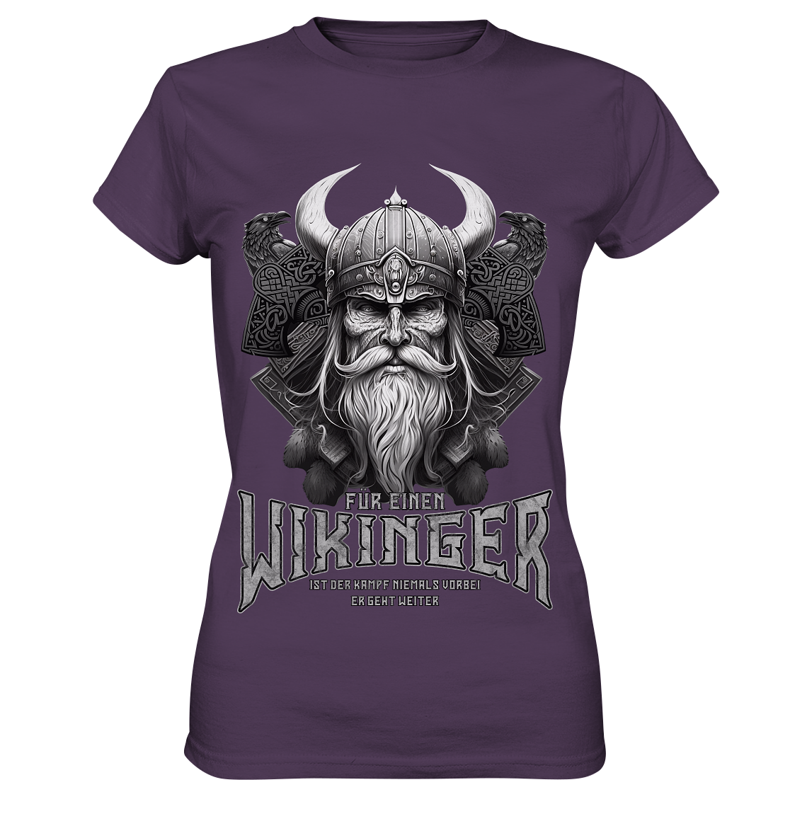 Wikinger Rabe  - Ladies Premium Shirt