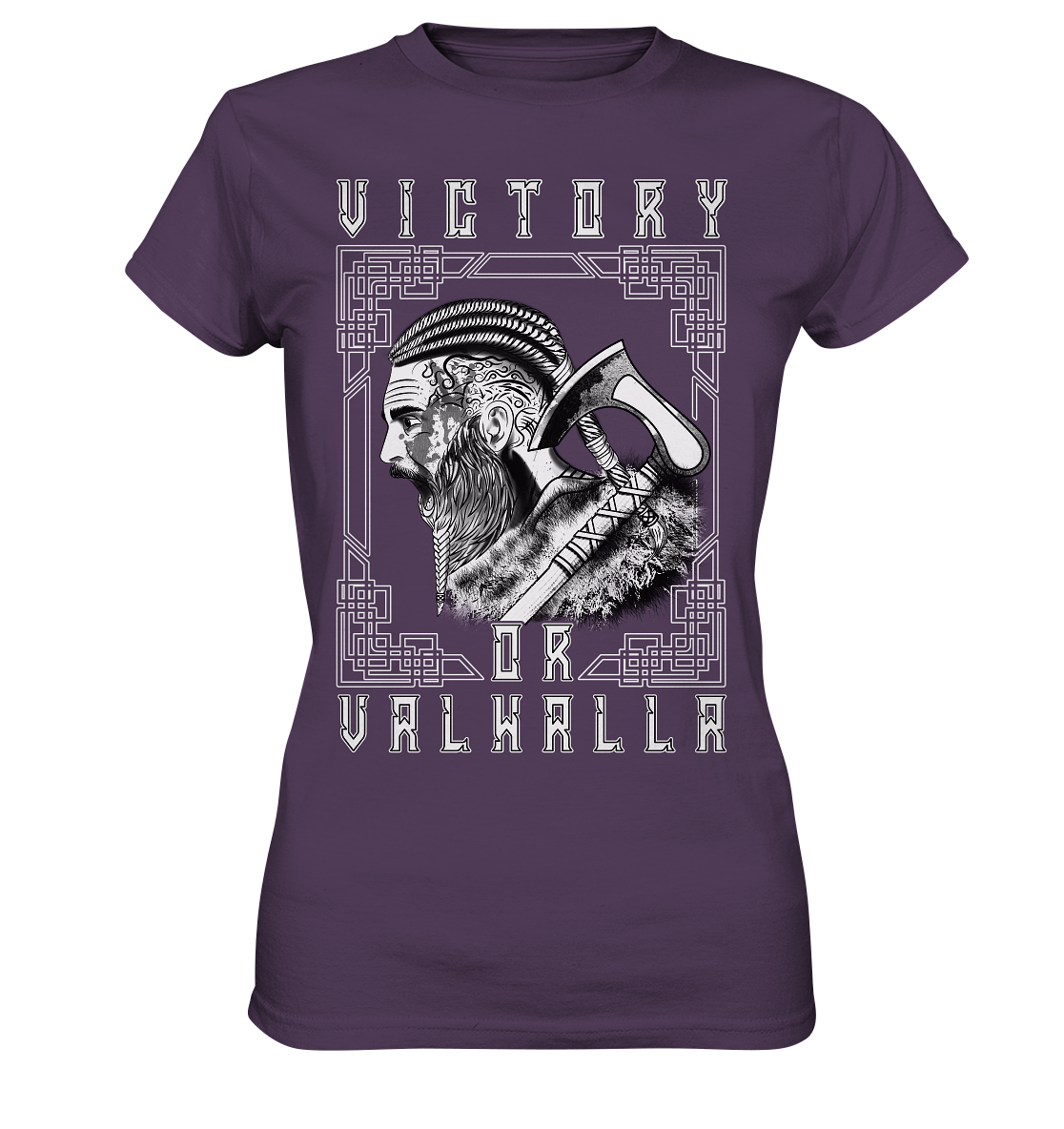 Wikinger Victory or Valhalla - Ladies Premium Shirt