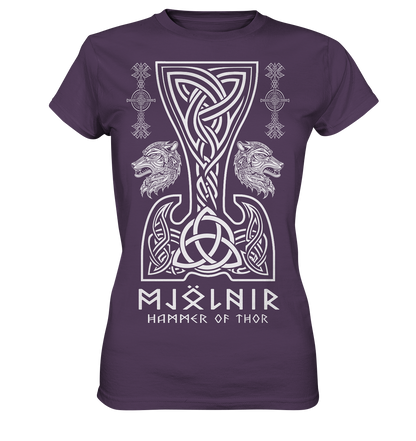 Mjölnir Hammer of Thor  - Ladies Premium Shirt