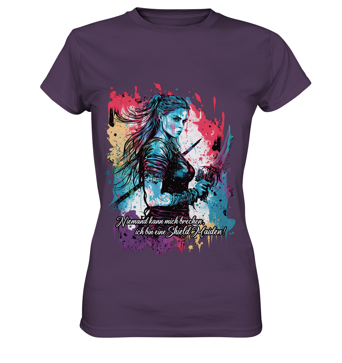 Shield Maiden Niemand Kann Mich Brechen - Ladies Premium Shirt