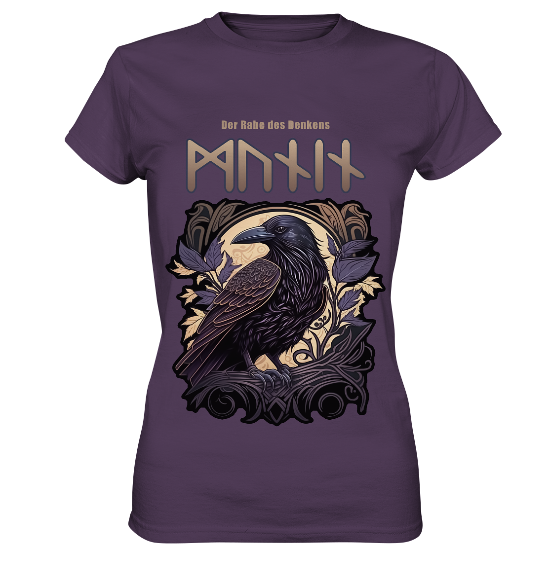 Munin Der Rabe Des Denkes - Ladies Premium Shirt