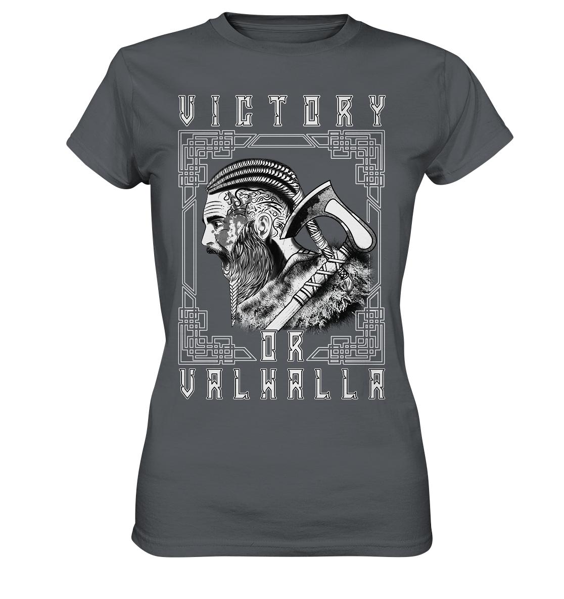 Wikinger Victory or Valhalla - Ladies Premium Shirt