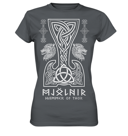 Mjölnir Hammer of Thor  - Ladies Premium Shirt