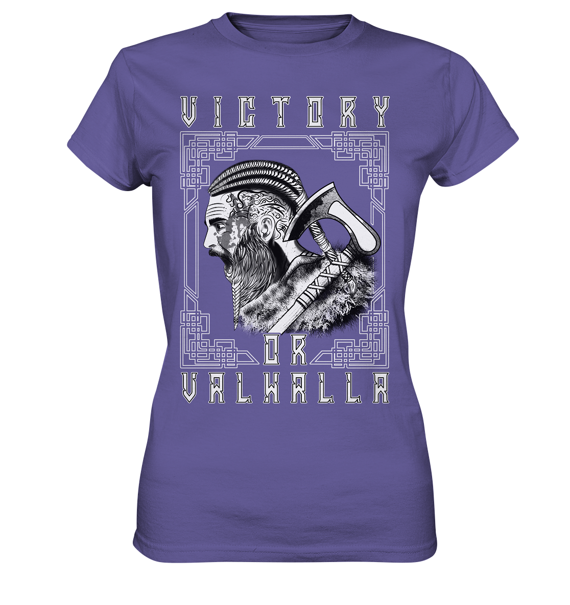 Wikinger Victory or Valhalla - Ladies Premium Shirt