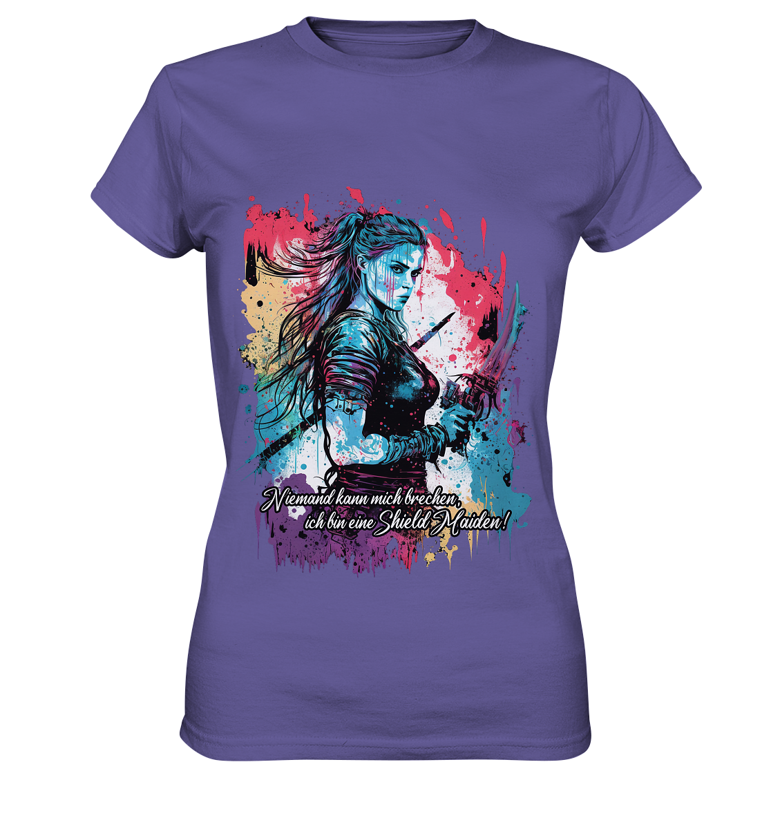 Shield Maiden Niemand Kann Mich Brechen - Ladies Premium Shirt