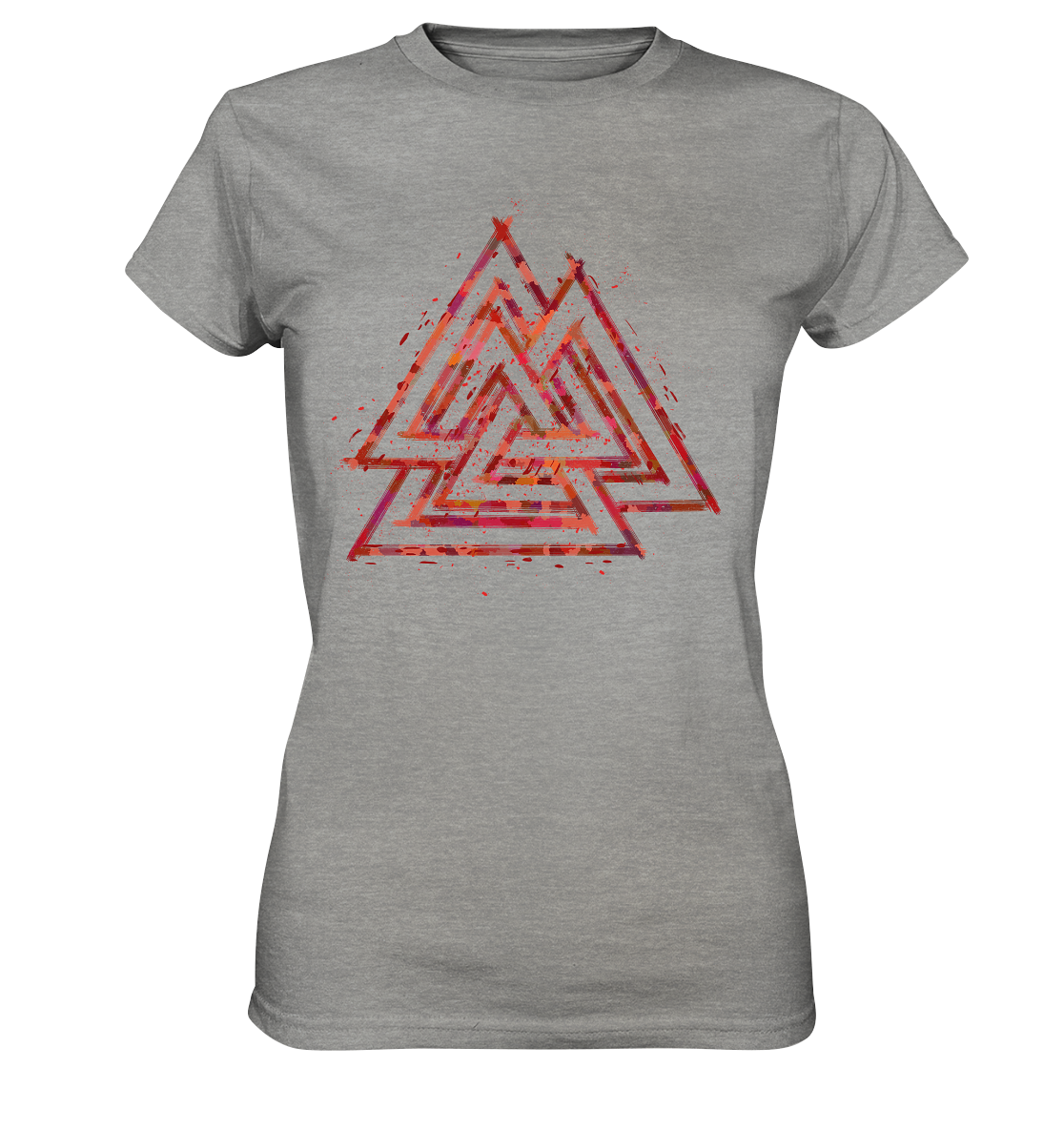 Wikinger Valknut Wotan - Ladies Premium Shirt