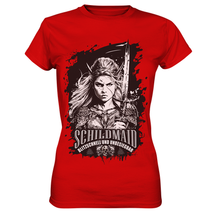 Schildmaid Blitzschnell und Unbesiegbar - Ladies Premium Shirt