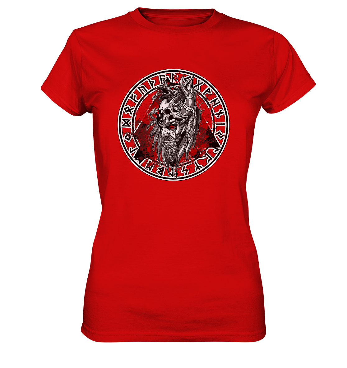 Odin Rabe Valknut - Ladies Premium Shirt