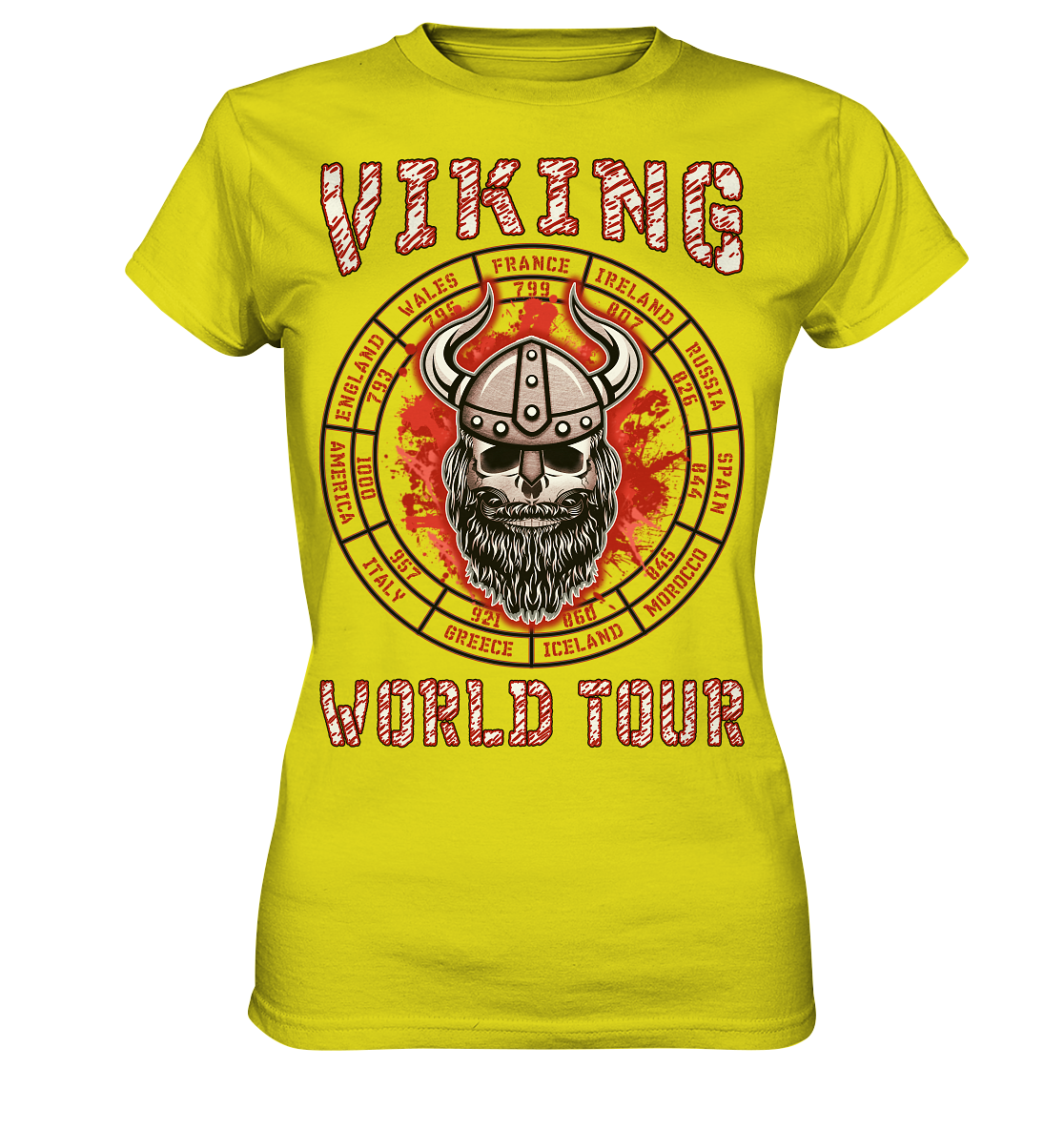 Wikinger-Welttournee - Ladies Premium Shirt