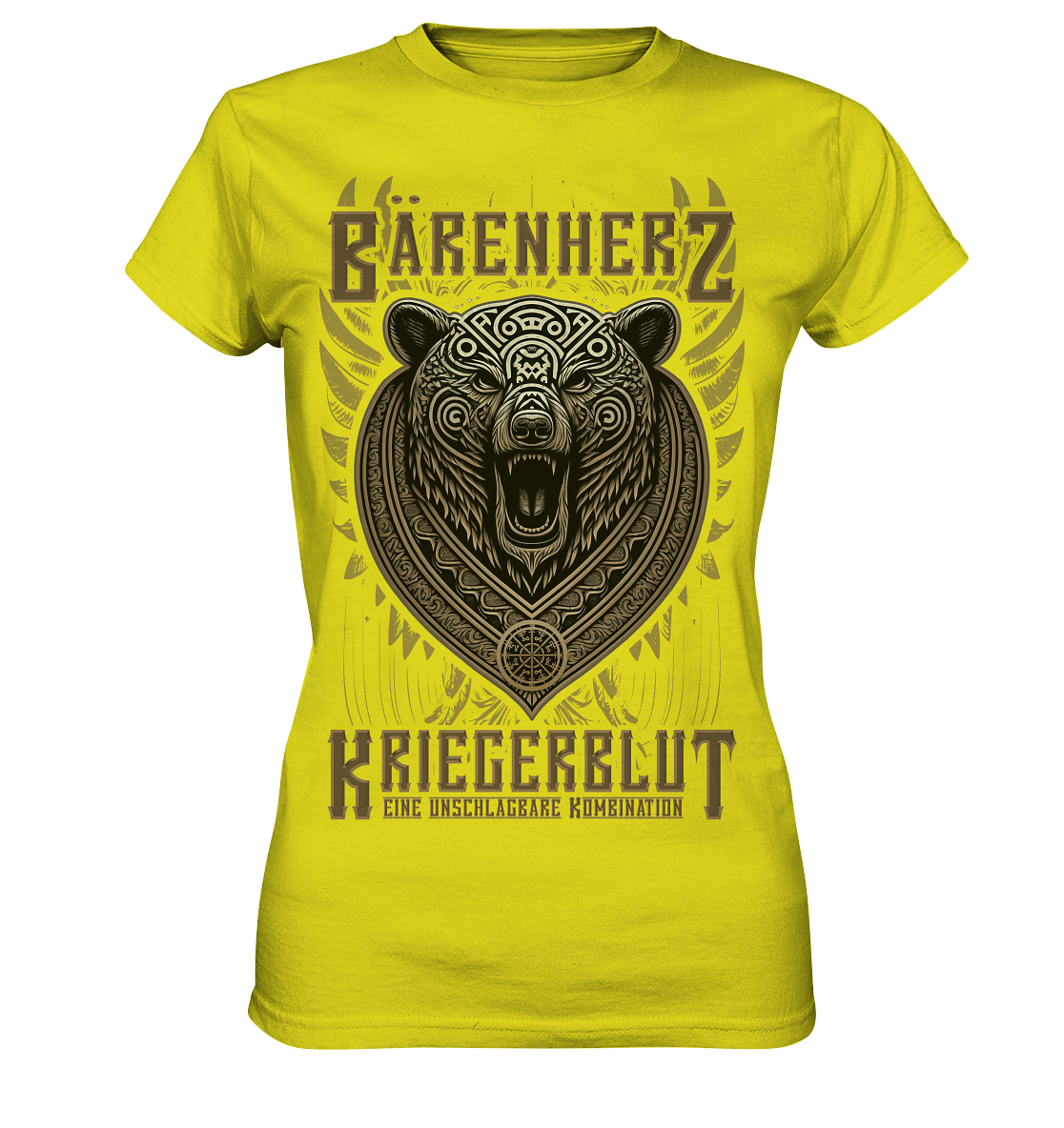 Bärenherz Kriegerblut - Ladies Premium Shirt