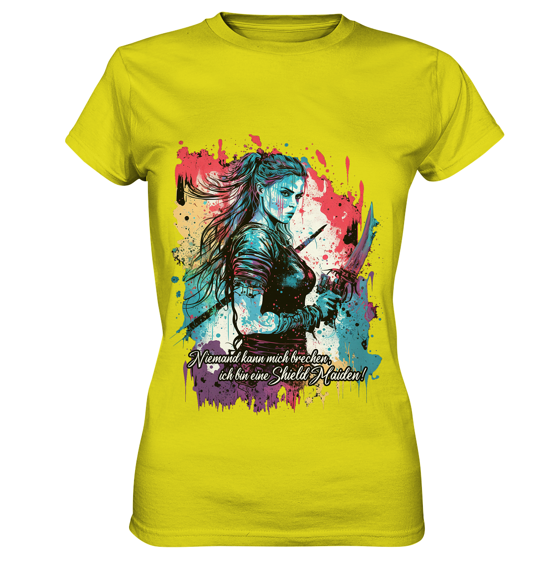 Shield Maiden Niemand Kann Mich Brechen - Ladies Premium Shirt