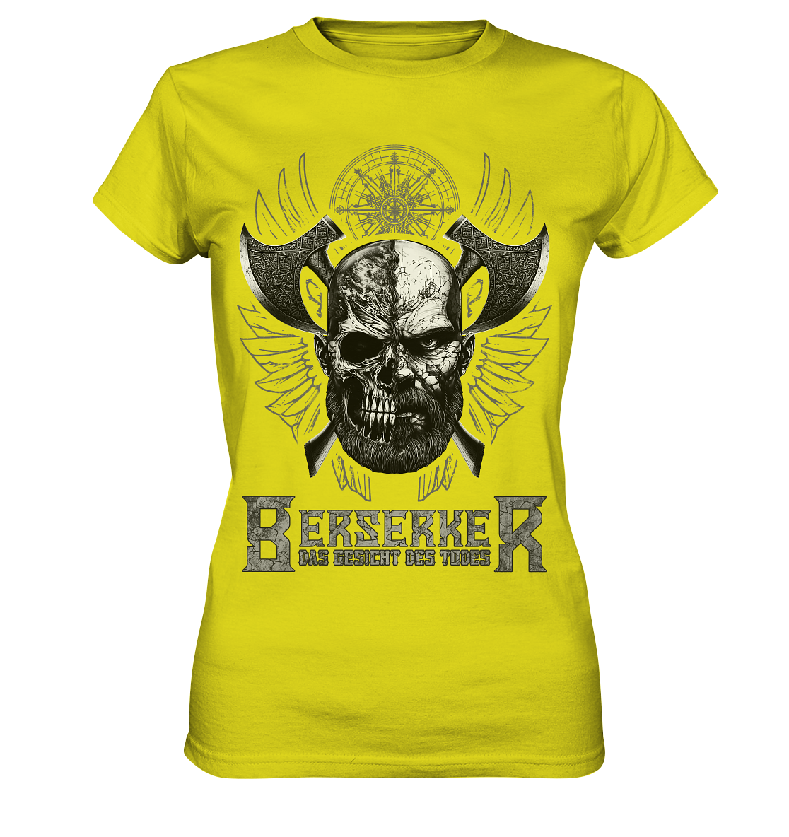 Berserker Gesicht Des Todes  - Ladies Premium Shirt