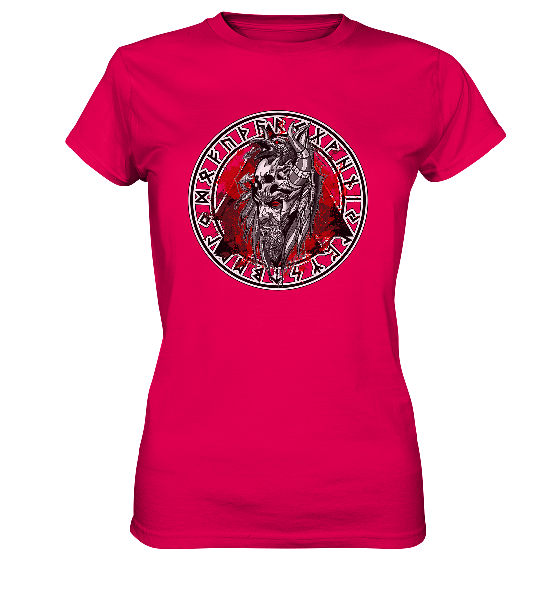 Odin Rabe Valknut - Ladies Premium Shirt