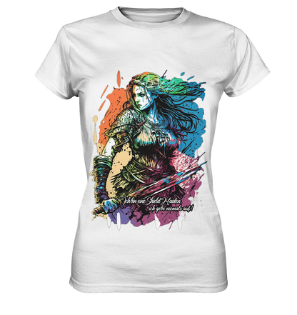 Shield Maiden Gib Nie Auf ! - Ladies Premium Shirt