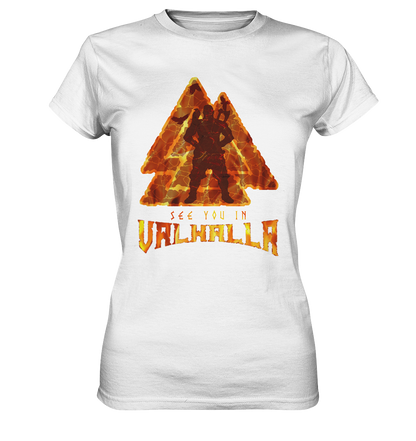 See You In Valhalla - Ladies Premium Shirt