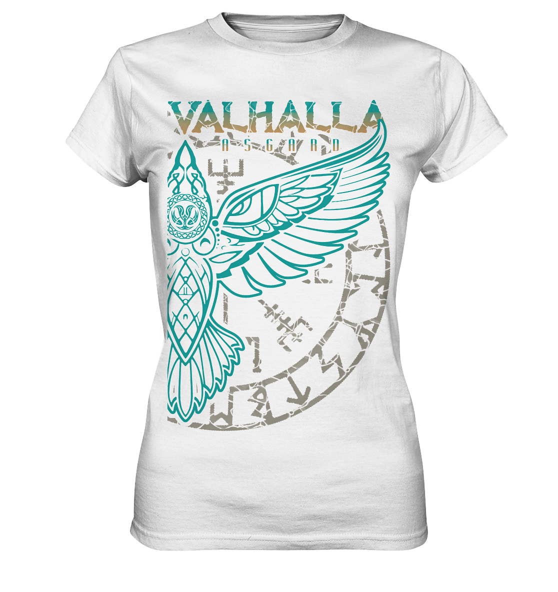 Valhalla Asgard Hugin  - Ladies Premium Shirt