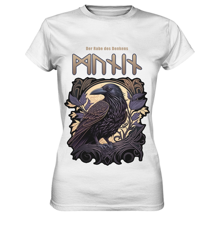 Munin Der Rabe Des Denkes - Ladies Premium Shirt