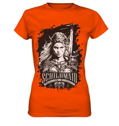 Schildmaid Blitzschnell und Unbesiegbar - Ladies Premium Shirt