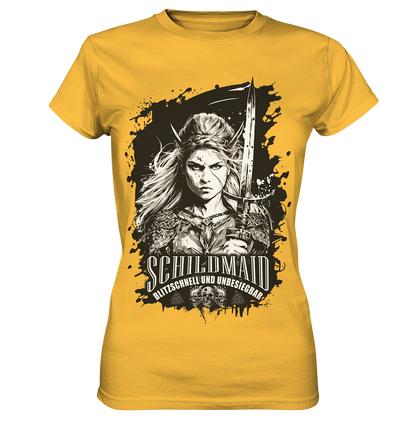 Schildmaid Blitzschnell und Unbesiegbar - Ladies Premium Shirt