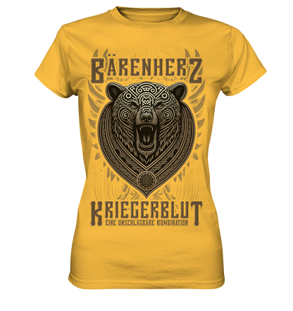 Bärenherz Kriegerblut - Ladies Premium Shirt