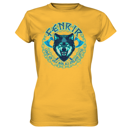 Fenrir Wolf - Ladies Premium Shirt