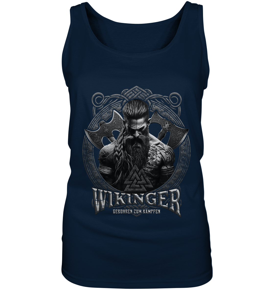 Wikinger Geboren Zum Kämpfen - Ladies Tank-Top