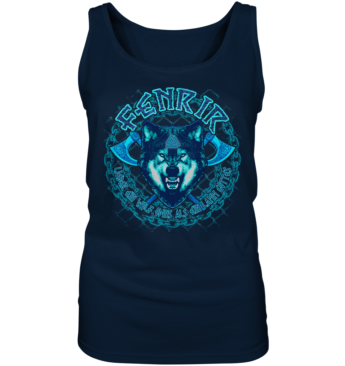 Fenrir Wolf - Ladies Tank-Top