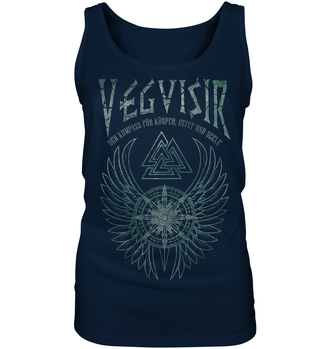 Vegvisir Der Kompass Für Körper, Geist und Seele - Ladies Tank-Top