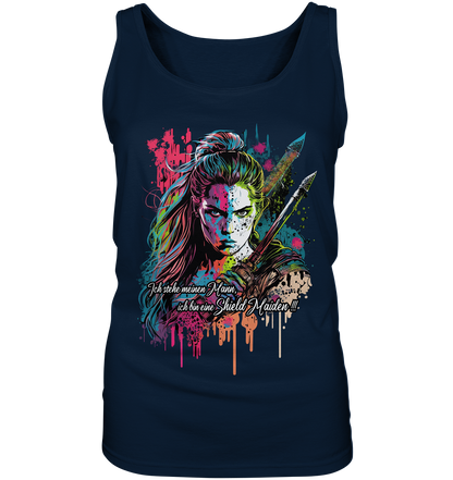 Shield Maiden Ich Stehe Meinen Mann - Ladies Tank-Top