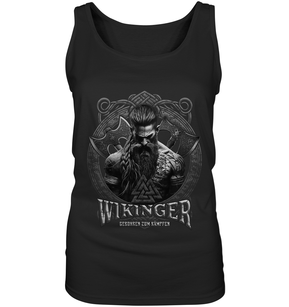 Wikinger Geboren Zum Kämpfen - Ladies Tank-Top