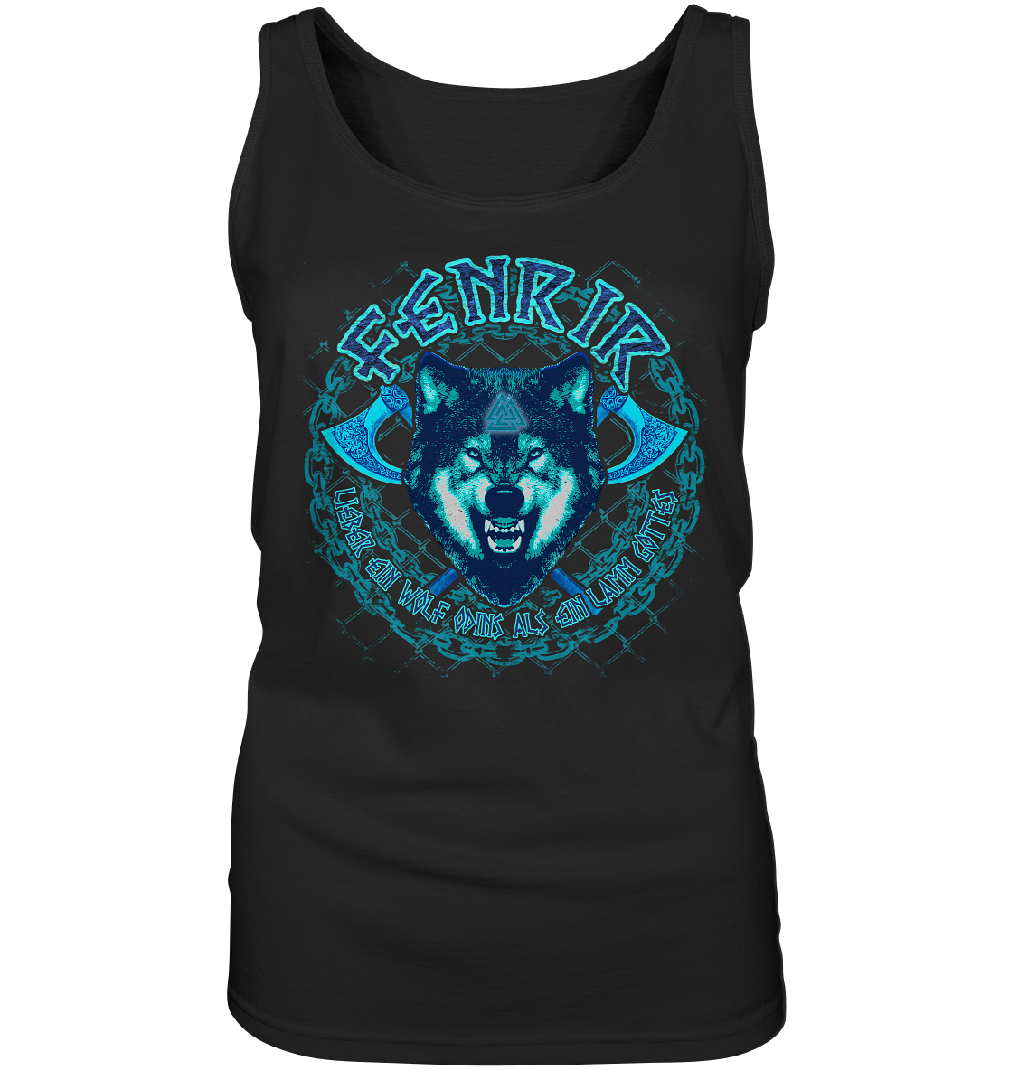 Fenrir Wolf - Ladies Tank-Top