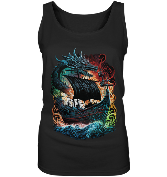 Wikinger Schiff Drache - Ladies Tank-Top