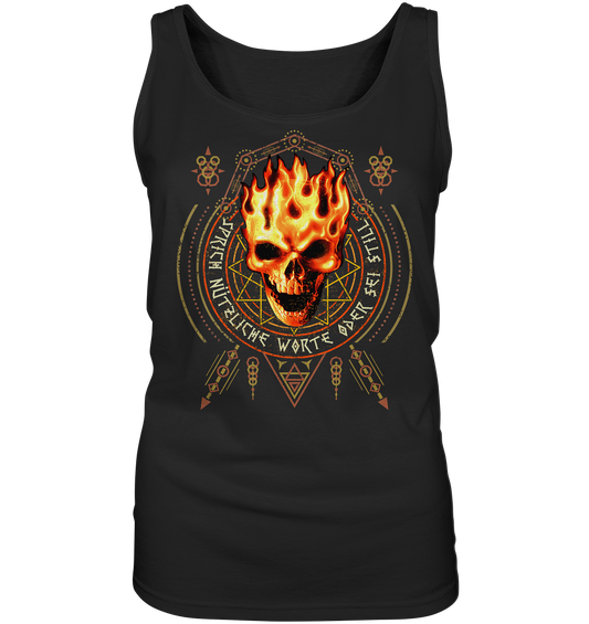 Sprich nützliche Worte - Ladies Tank-Top