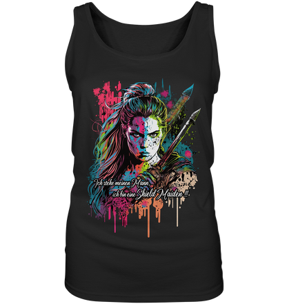 Shield Maiden Ich Stehe Meinen Mann - Ladies Tank-Top