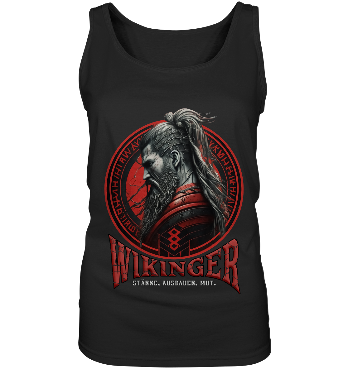 Wikinger Stärke Ausdauer Mut - Ladies Tank-Top