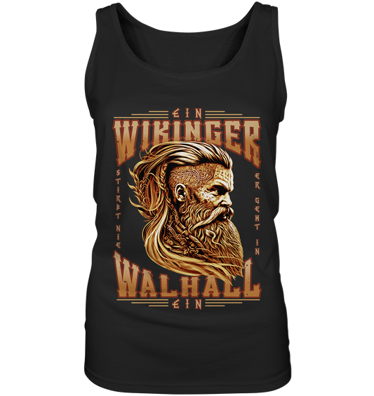 Ein Wikinger Stirbt Nie - Ladies Tank-Top