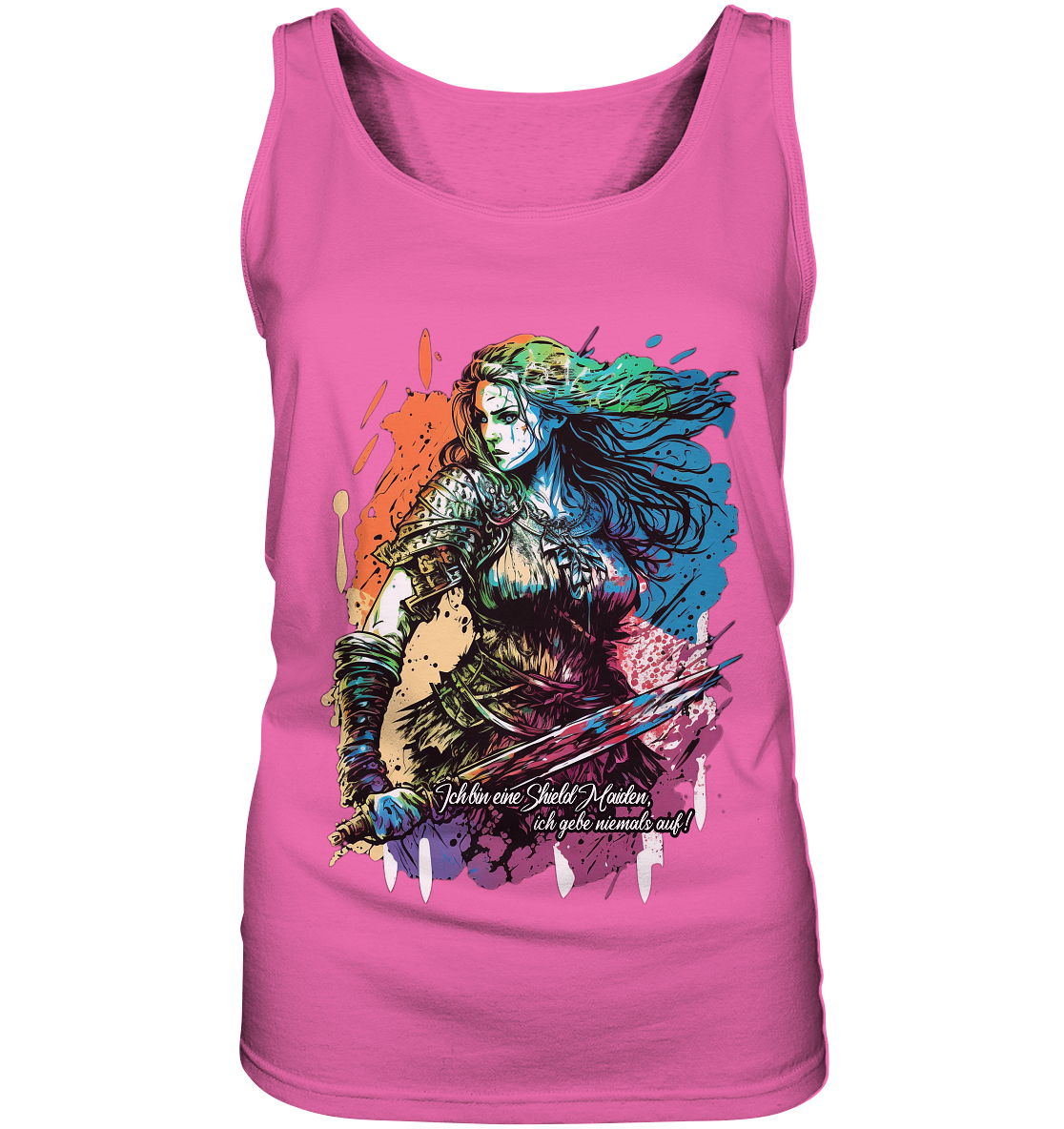 Shield Maiden Gib Nie Auf ! - Ladies Tank-Top