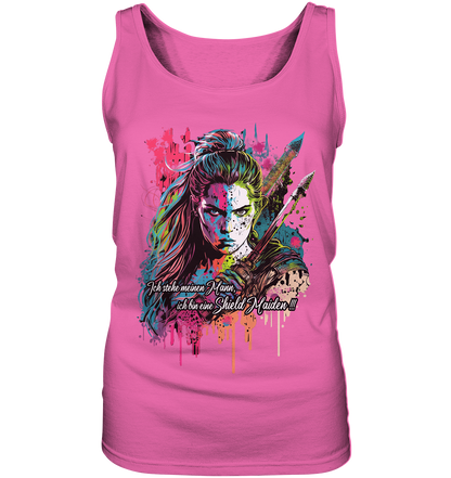 Shield Maiden Ich Stehe Meinen Mann - Ladies Tank-Top