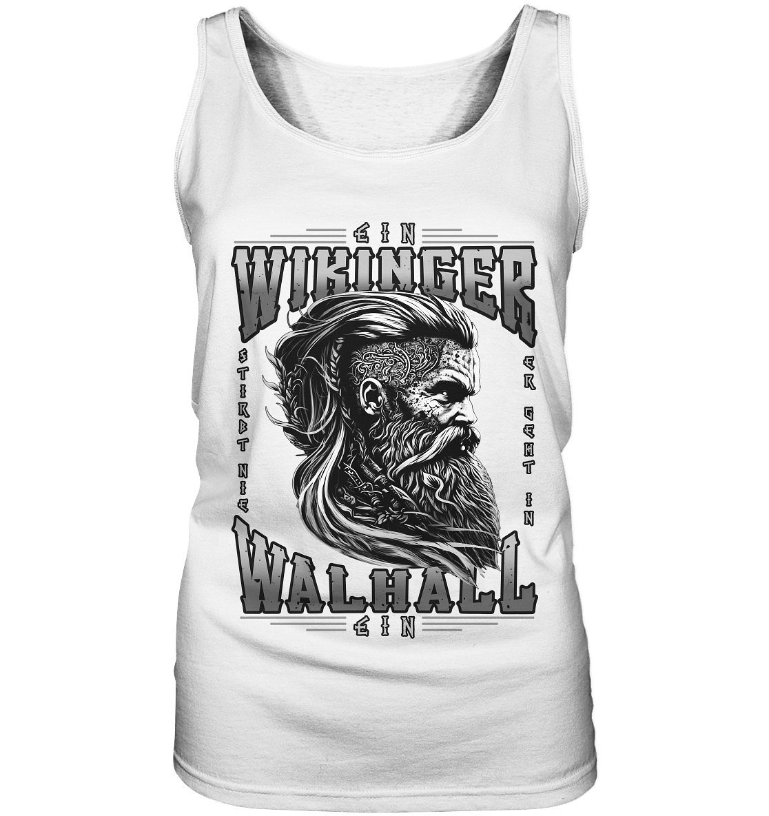 Ein Wikinger Stirbt Nie  - Ladies Tank-Top