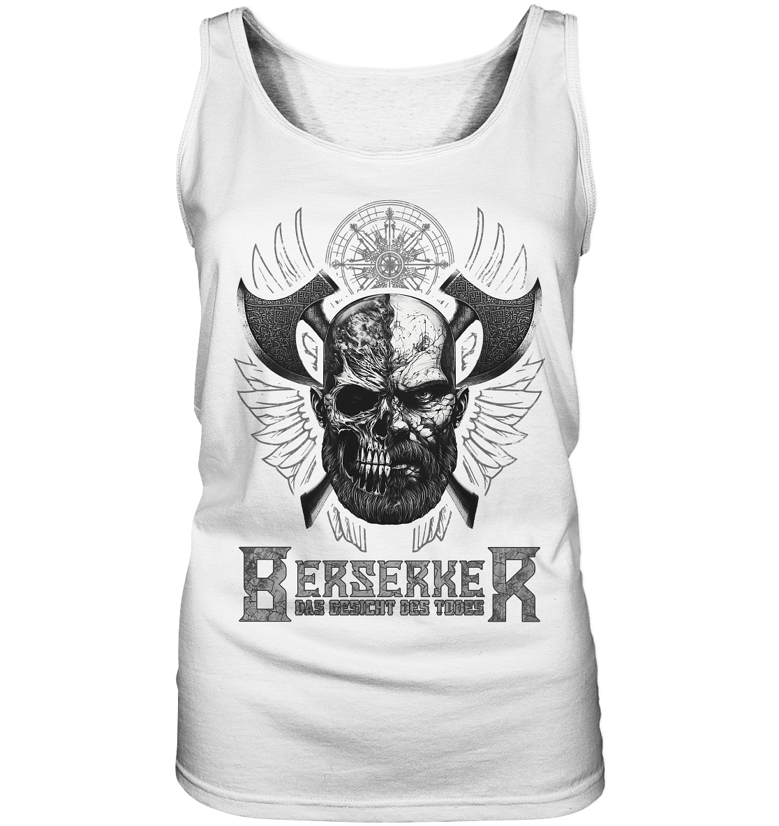 Berserker Gesicht Des Todes  - Ladies Tank-Top