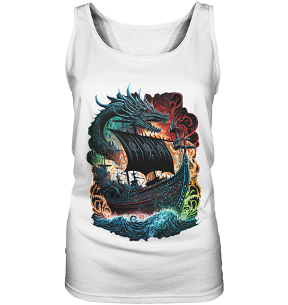 Wikinger Schiff Drache - Ladies Tank-Top