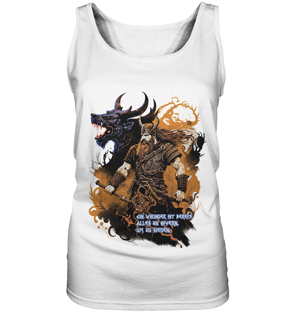 Wikinger Ist Bereit Alles Zu Opfern - Ladies Tank-Top