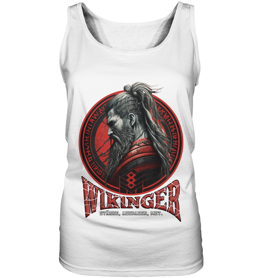 Wikinger Stärke Ausdauer Mut - Ladies Tank-Top