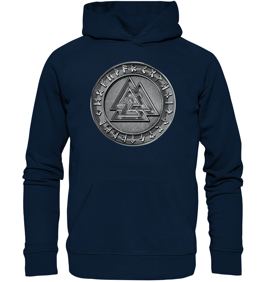 Wikinger Valknut - Organic Basic Hoodie