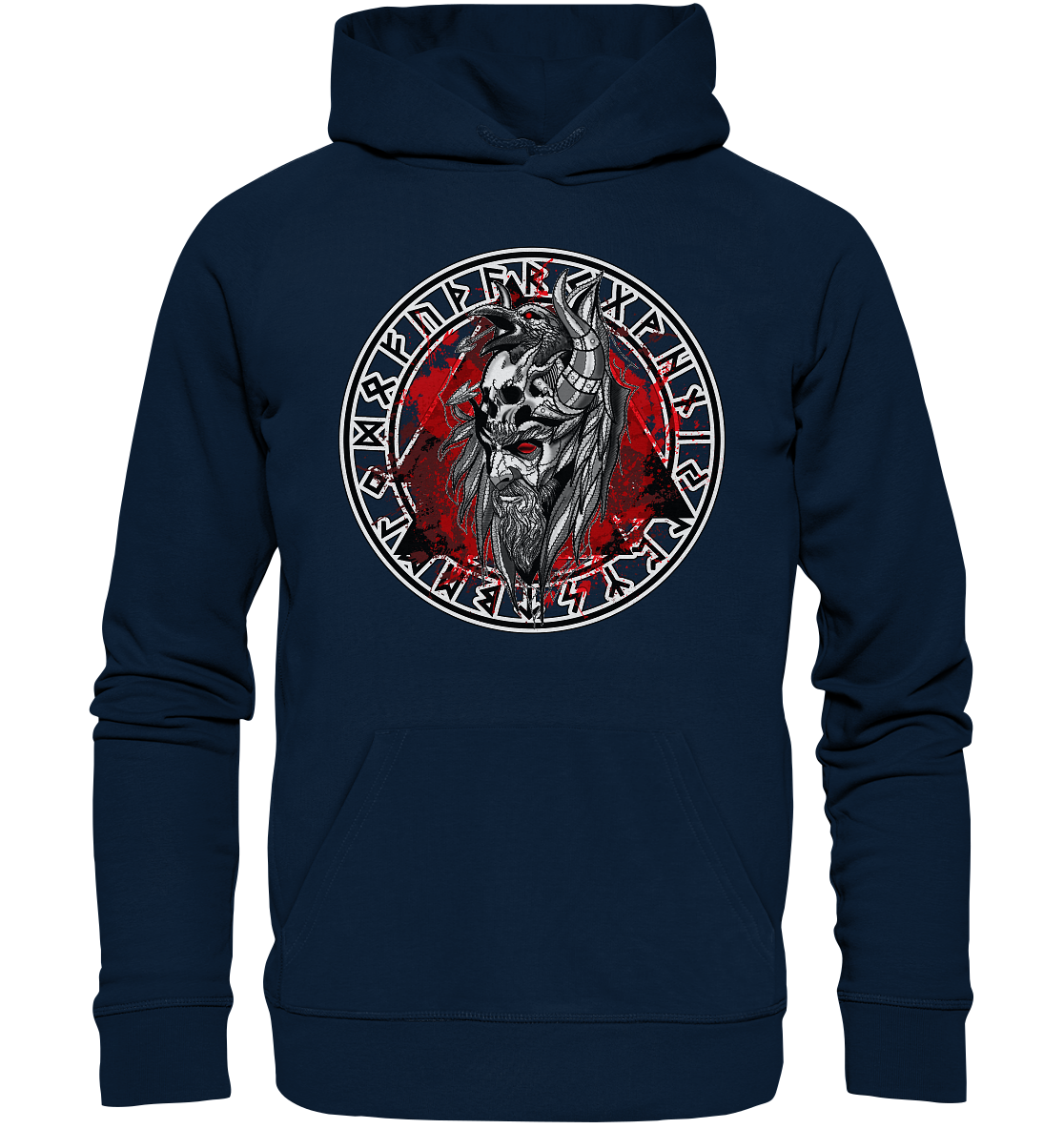 Odin Rabe Valknut  - Organic Basic Hoodie