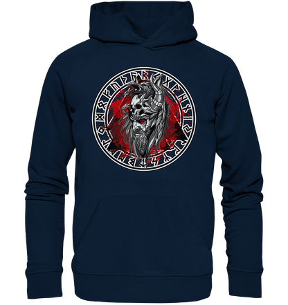 Odin Rabe Valknut  - Organic Basic Hoodie